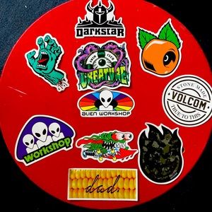 Skateboarding Sticker Pack